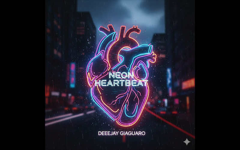 Deejay Giaguaro lancia il nuovo singolo “Neon Heartbeat”: un viaggio emozionale tra ritmi sintetici