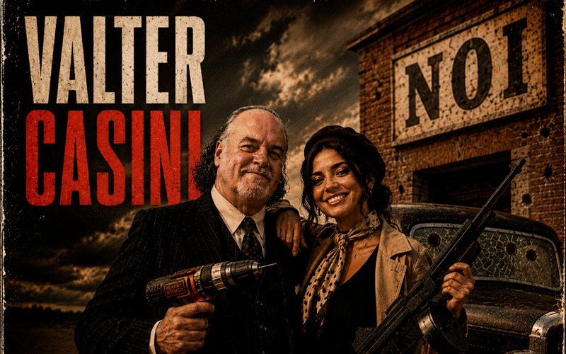 VALTER CASINI PRESENTA “BONNIE & CLYDE E BLACK & DECKER”: IL NUOVO SINGOLO IN RADIO DAL 7 AGOSTO 2026